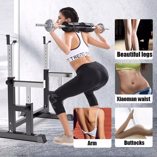 Time Limited Adjustable Lifting Stand Barbell Strength Training