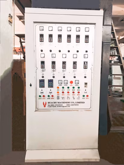 Macchina soffiatrice per film in plastica LDPE / HDPE / LLDPE a due strati Ab