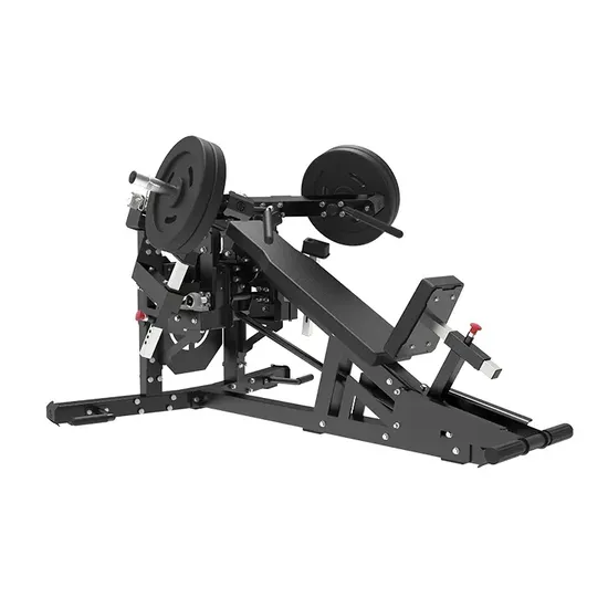 Vendita all'ingrosso di nuova progettazione esercizio funzionale trainer macchina palestra commerciale attrezzature per il fitness pressa per gambe da 45 gradi