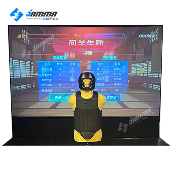 Oggetto di proiezione Ar del simulatore di boxe Toughtraining