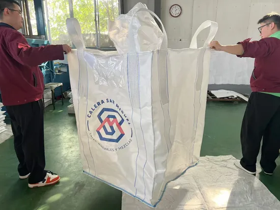 Personalizzazione Base Big Bag 1 Tonnellata per Sabbia e Pietra con Tomaia