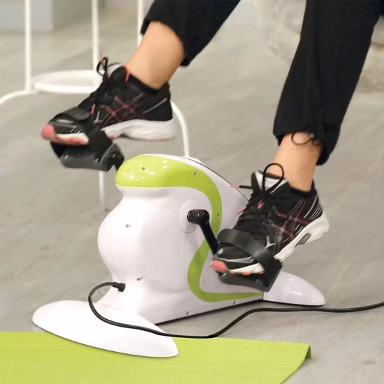 Wellshow Sport Mini Cyclette Aerobica Pedale Ginnico Braccia e Gambe Ciclo Cross Trainer