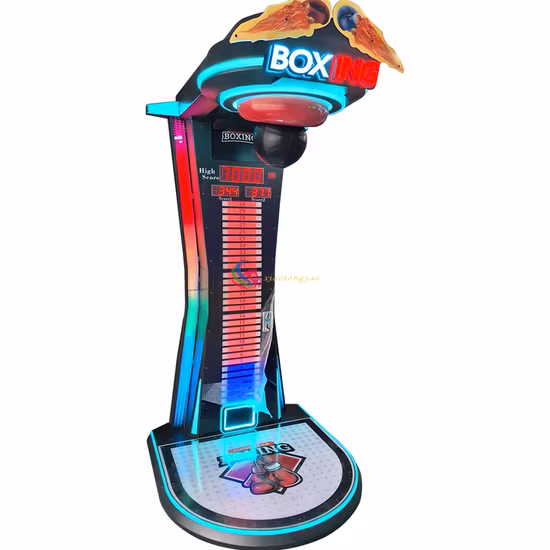 Macchina per giochi arcade di boxe del parco divertimenti Macchina per giochi di boxe elettronica