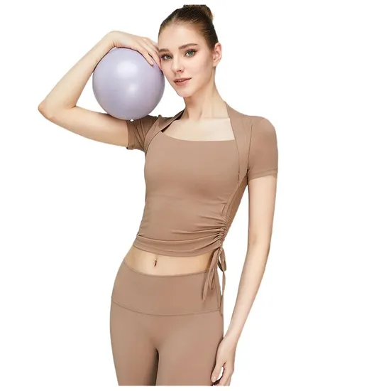 Donne attive palestra fitness sport abbigliamento sportivo con spalline yoga pilates abbigliamento da corsa